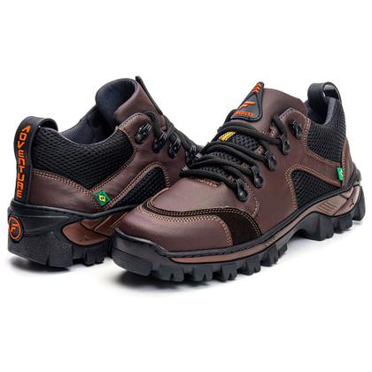 Imagem de Bota Coturno Frontinni com Cadarço Detalhes em Costuras e Recortes