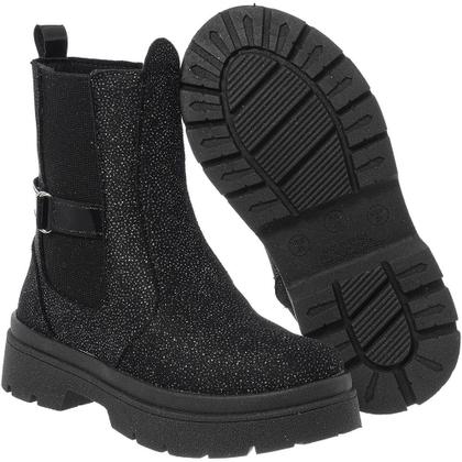 Imagem de Bota Coturno Infantil Menina Sola Tratorada