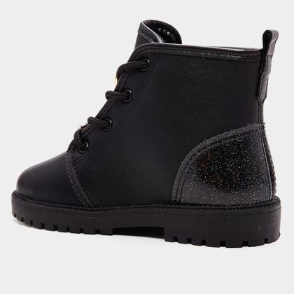 Imagem de Bota Coturno Infantil Molekinha Baby Gliter Menina