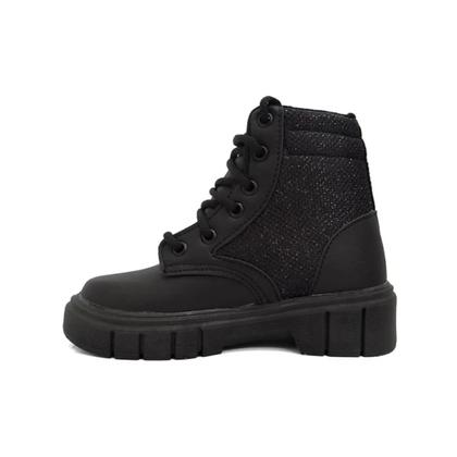 Imagem de Bota Coturno Infantil ViaVip 5600 com Glitter e Coração