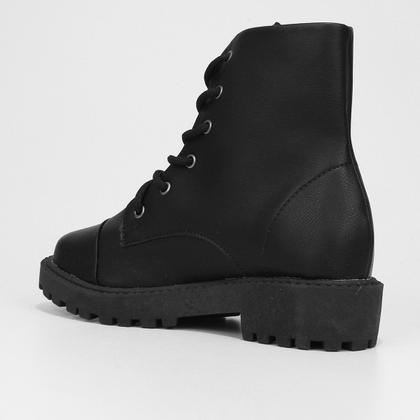 Imagem de Bota Coturno Look Fashion Cano Médio Feminina