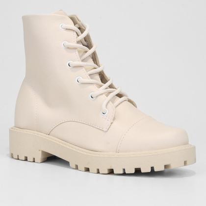 Imagem de Bota Coturno Look Fashion Cano Médio Feminina