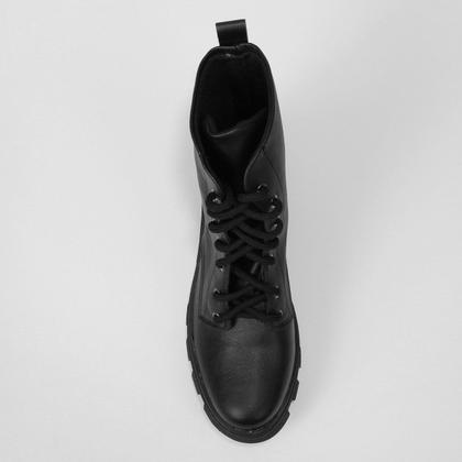 Imagem de Bota Coturno Look Fashion Lisa Tratorada Feminina