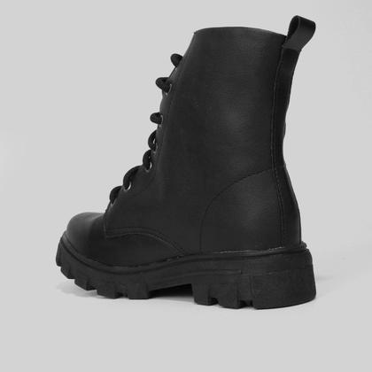 Imagem de Bota Coturno Look Fashion Lisa Tratorada Feminina