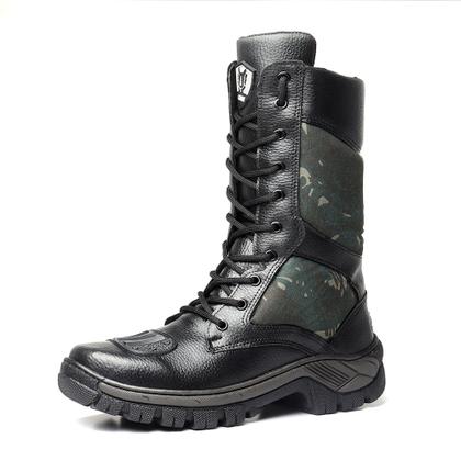 Imagem de Bota Coturno Masculina Adventure Casual Militar Proteção Marcha Cano Longo Motociclista Rocam