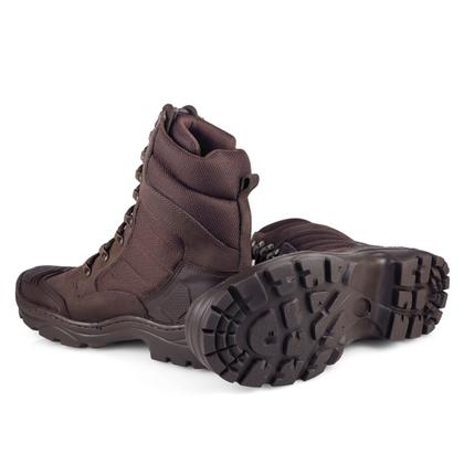 Imagem de Bota Coturno Masculina Couro Adventure Militar Motociclista Tático Pesca Trilha Cano Curto