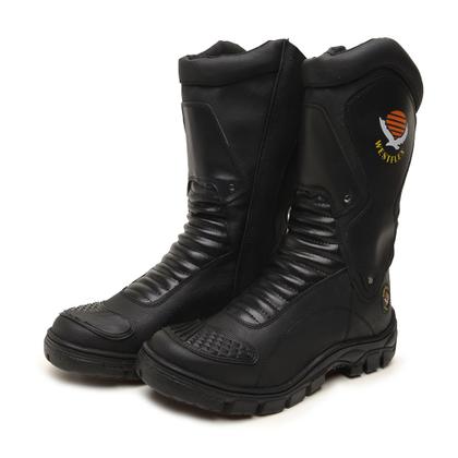 Imagem de Bota Coturno Masculino Cano Alto Estilo Militar Motociclistas Bombeiros 4080