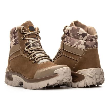 Imagem de Bota Coturno Masculino Couro Striker Seguranca Biqueira PVC