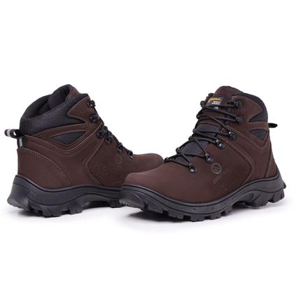 Imagem de Bota coturno Master Boots Arizon max marrom unissex com c.a