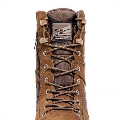 Imagem de Bota Coturno Militar Acero Extreme Coyote com Zíper Lateral Cano Alto