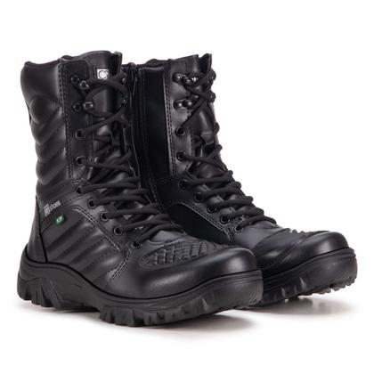 bota coturno coturno militar masculino tatico com ziper
