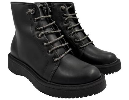 Imagem de Bota Coturno Moleca Calce Fácil Strass Fecho 5339.110