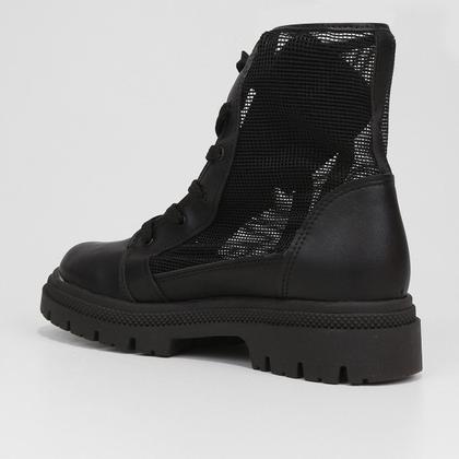 Imagem de Bota Coturno Moleca Cano Médio Feminina