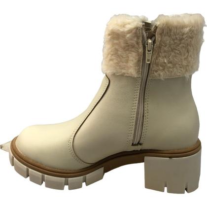 Imagem de Bota Coturno Moleca Pelo Tratorada Feminina