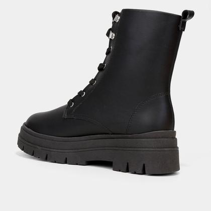 Imagem de Bota Coturno Moleca Recorte Tratorada Feminina