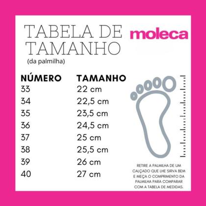 Imagem de BOTA /Coturno Moleca Tratorado Salto Baixo Feminino