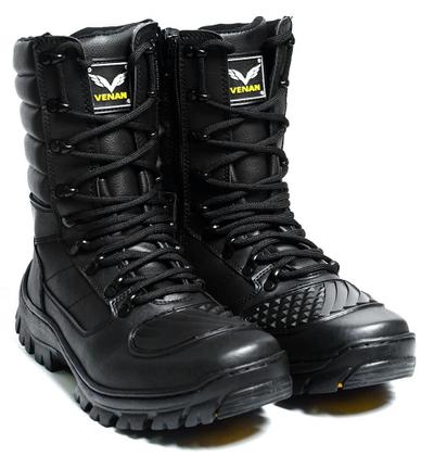 Imagem de Bota Coturno Motoboy  Tático Militar Cano Alto Venan 