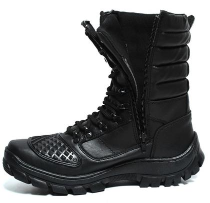 Imagem de Bota Coturno Motoboy  Tático Militar Cano Alto Venan 