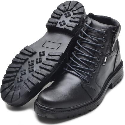 Imagem de Bota Coturno Motoqueiro Conforto Masculino