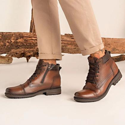 Imagem de Bota Coturno Pegada 181313 Masculina Terracota