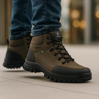 Imagem de Bota Coturno Sandrini Adventure Masculina Tratorada