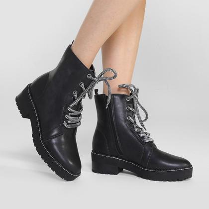 Imagem de Bota Coturno Studio Ana Paula Cano Curto Feminina