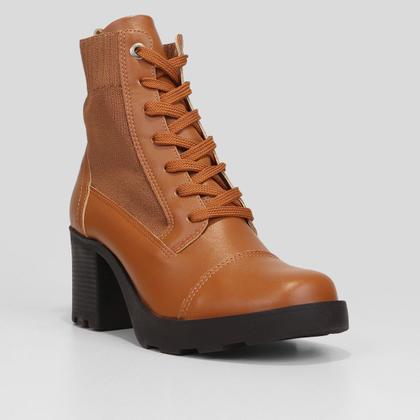 Imagem de Bota Coturno Sua Cia Salto Bloco Feminina