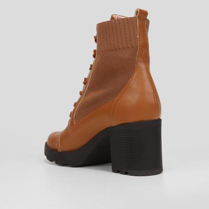 Imagem de Bota Coturno Sua Cia Salto Bloco Feminina
