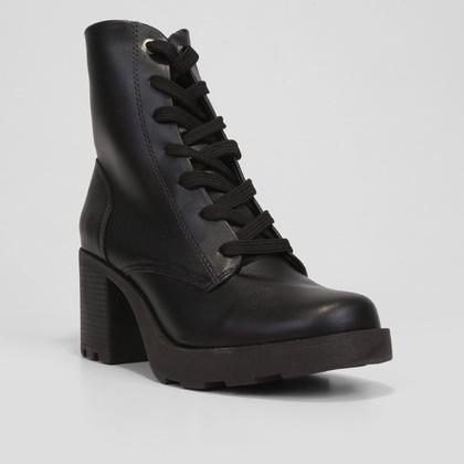 Imagem de Bota Coturno Sua Cia Salto Bloco Médio Feminina