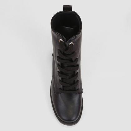 Imagem de Bota Coturno Sua Cia Salto Bloco Médio Feminina