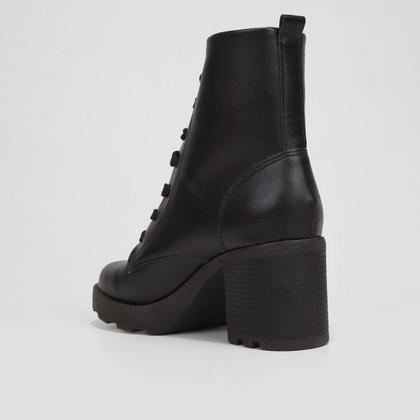 Imagem de Bota Coturno Sua Cia Salto Bloco Médio Feminina