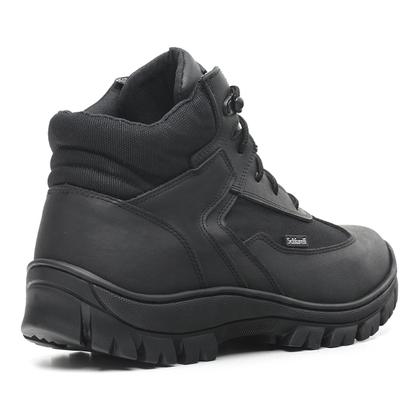 Imagem de Bota Coturno Tático Militar Motociclista Adventure Couro