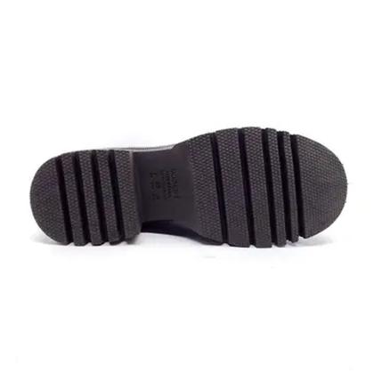 Imagem de Bota Coturno Tratorado Mooncity Cano Baixo Salto Grosso 72265 Preto