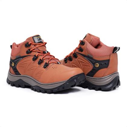 Imagem de Bota Coturno Xtrail Tratorada Em Couro Com C.a Master Boots