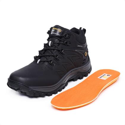 Imagem de Bota Coturno Xtrail Tratorada Em Couro Com C.a Master Boots