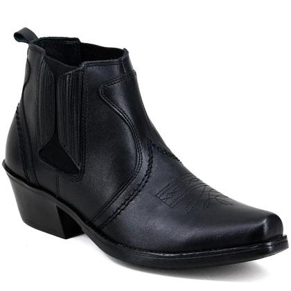 Imagem de Bota Country Cla-Clê Masculina Couro Dia a Dia Confortável