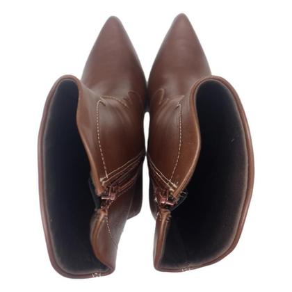 Imagem de Bota couro ramarim cano medio feminina 2568104