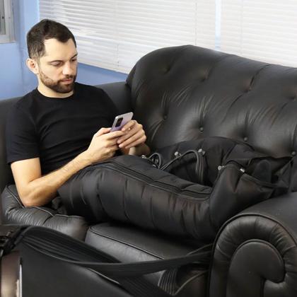 Imagem de Bota de Compreensão Pneumática Sem Fio Air Recovery Dellamed