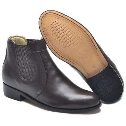 Imagem de Bota De Couro De Carneiro Cla Cle Sola De Couro