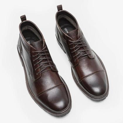 Imagem de Bota Democrata Masculina Couro Conforto Garage Astro 301102