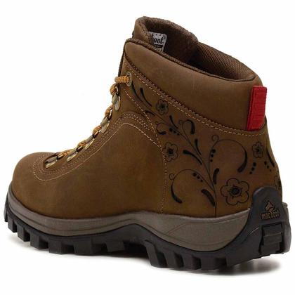 Imagem de Bota Feminina Adventure Cano Alto Em Couro Alecrim Macboot