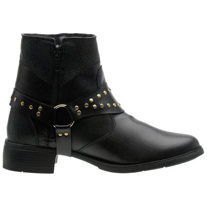 Imagem de Bota Feminina Botinha Coturno Com Zíper Detalhe em Aplique (SL16031)