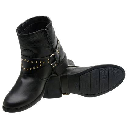 Imagem de Bota Feminina Botinha Coturno Com Zíper Detalhe em Aplique (SL16031)