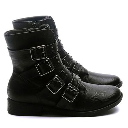 Imagem de Bota Feminina Cano Curto Leci Preto Piccadilly 653006-2