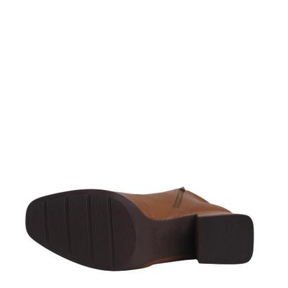 Imagem de Bota Feminina Cano Curto Salto Bloco Fivela Modare 7082.207 - Caramelo - 38