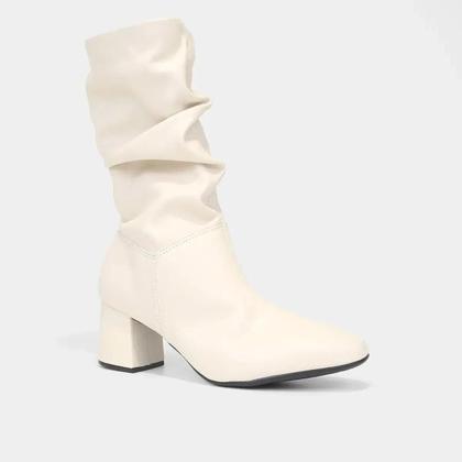 Imagem de Bota Feminina Cano Médio Western Original Preto