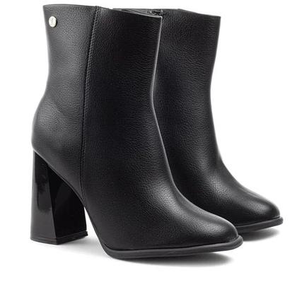 Imagem de Bota feminina clássica Vizzano preta e marrom
