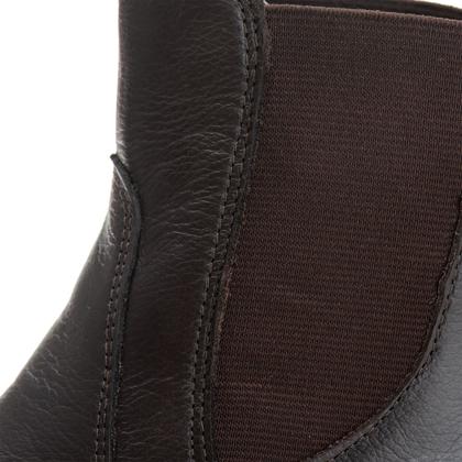 Imagem de Bota Feminina com Elásticos Laterais e Sola Grossa Pettinari 6729 Couro Legítimo: Design Moda