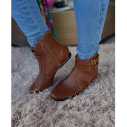 Imagem de Bota Feminina Metal e Fivela Cano Curto Beira Rio 9084.106