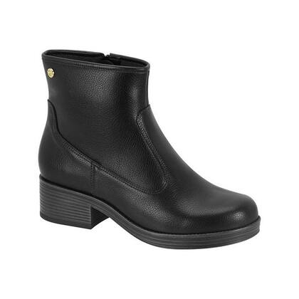 Imagem de Bota Feminina Moleca Salto Baixo Ziper 5354.200